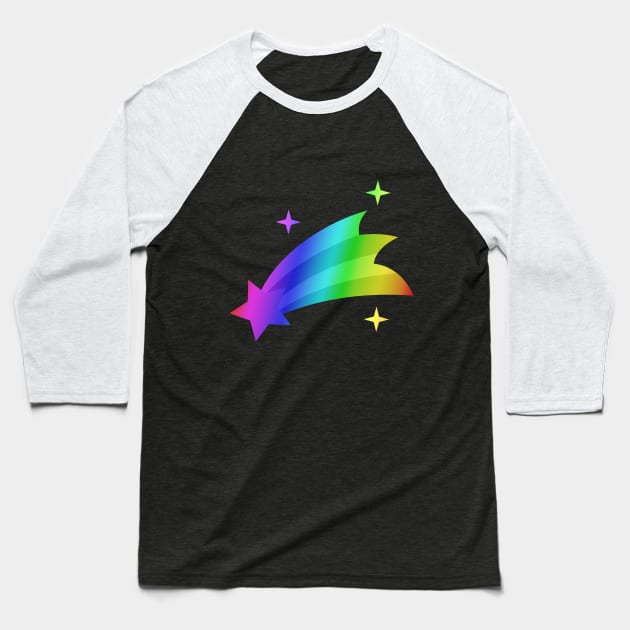 MLP - Cutie Mark Rainbow Special - Cloudchaser Baseball T-Shirt by ariados4711